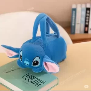 BOLSO DE FELPA STITCH