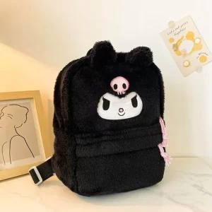 MOCHILA KUROMI NEGRA