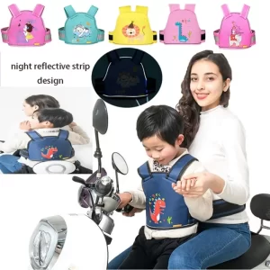 ARNÉS CHALECO INFANTIL PARA MOTO O BICI