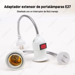 SOCKET FLEXIBLE CON ENCHUFE