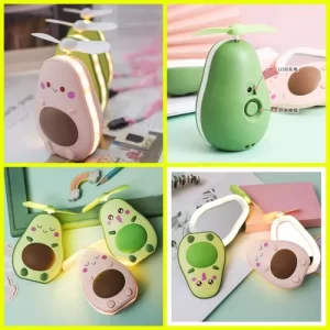 ESPEJO LED CON VENTILADOR-AGUACATE