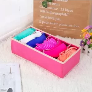 ORGANIZADOR DE TELA 6 COMPARTIMENTOS 