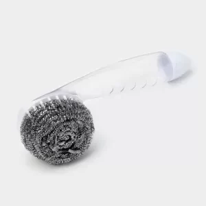 FIBRA METÁLICA CON DISPENSADOR Y MANGO