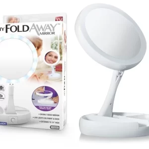 ESPEJO LED PLEGABLE FOLD AWAY