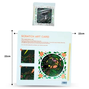 DIBUJO MÁGICO CARTÓN 20X20CM