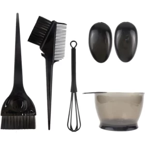 RECIPIENTE Y BROCHA PARA TINTE