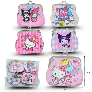 MONEDERO ALMEJA KITTY Y KUROMY