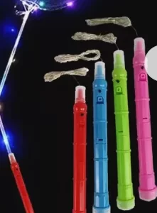 STICKER CON LUZ PARA GLOBO BURBUJA