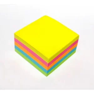NOTAS ADHESIVAS CUADRADAS 400 HOJAS TIPO POST IT