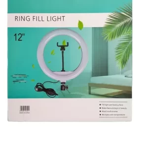 ARO DE LUZ 12 PULGADAS SIN TRIPIE