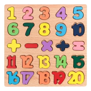 JUEGO DIDÁCTICO-ROMPECABEZAS NUMEROS O LETRAS