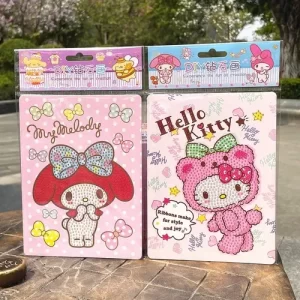 CUADRO DIAMOND PAINT KITTY SANRIO