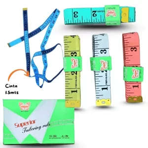 CINTA MÉTRICA 1.5M DIFERENTES COLORES