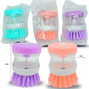 CEPILLO CON DISPENSADOR DE JABÓN