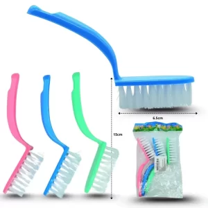 CEPILLO PARA LIMPIEZA CON MANGO SET 3 PZAS