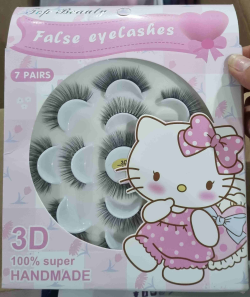 PESTAÑAS KITTY-7 PARES