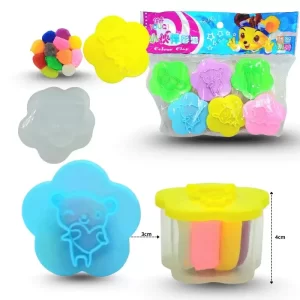 PLASTILINA EN TARRO CON MOLDE