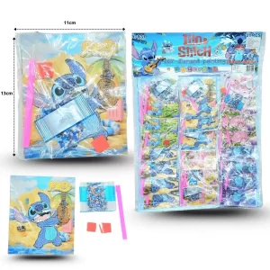 DIBUJO CON JOYAS PARA PEGAR STITCH