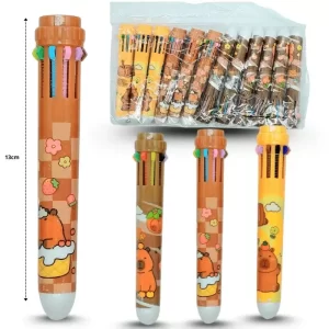 PLUMA 10 TINTAS CAPY BARA