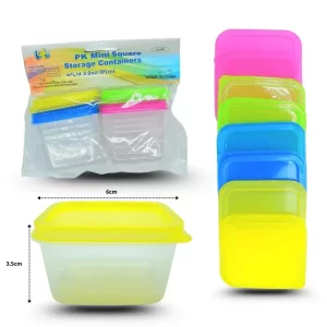 TUPPER CUADRADO MINI C/8