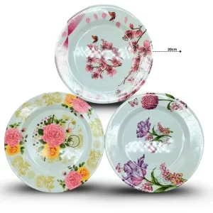 PLATO MELAMINA 20CM (3PZS)