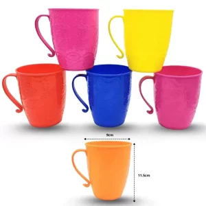 TAZA PLÁSTICA DECORADA