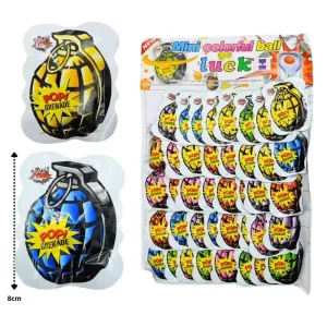 GRANADA AUTOINFLABLE EXPLOSIVA 5 PZS