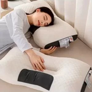 ALMOHADA ERGONÓMICA VISCOELÁSTICA CON SOPORTE CERVICAL