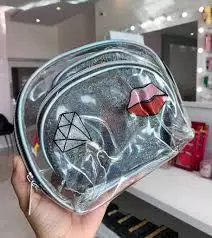 COSMETIQUERA 3 PZS TRANSPARENTE
