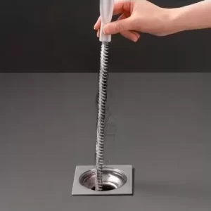 LIMPIADOR DE DRENAJE FLEXIBLE CON MANGO ERGONÓMICO