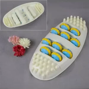 MASAJEADOR DE PIES CON RODILLOS Y PUNTOS DE PRESIÓN