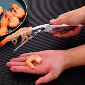 PELADOR DE CAMARONES DE ACERO INOXIDABLE