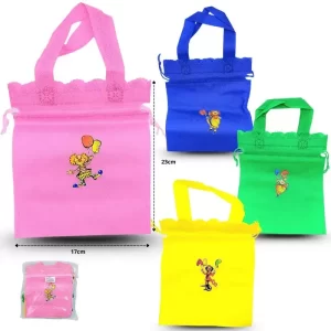 bolsa dulcera decorada 17x23cm