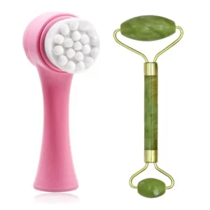 RODILLO JADE Y CEPILLO FACIAL