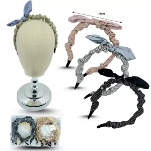 diadema decorada con vincha