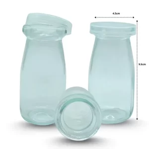 frasco de vidrio con tapa plastica