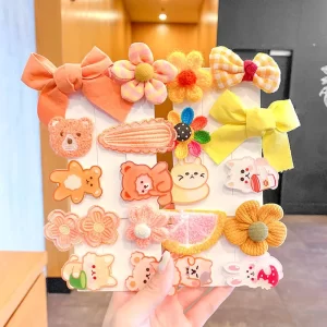 BROCHES PARA CABELLO KAWAII DIFERENTES COLORES Y MODELOS
