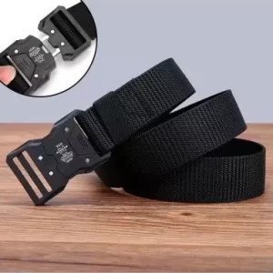 Cinturón Táctico Ajustable con Hebilla