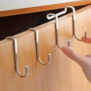 Ganchos Metálicos para Puerta Multiusos