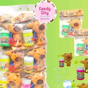 PISTOLA DE BURBUJAS CAPIBARA