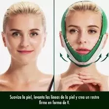FAJA TENSORA PARA CONTORNO FACIAL-PAPADA