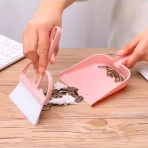 MINI RECOGEDOR Y ESCOBILLA – IDEAL PARA ESCRITORIOS Y SUPERFICIES PEQUEÑAS