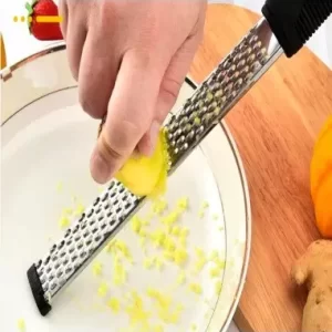 RALLADOR DE QUESO EN ACERO INOXIDABLE 