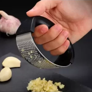 PRENSADOR DE AJO DE ACERO INOXIDABLE