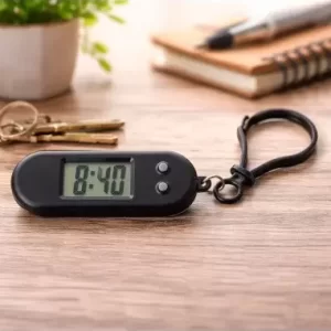 Reloj Digital Portátil Tipo Llavero