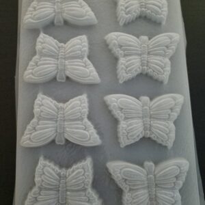 MOLDE Duro EN FORMA DE MARIPOSAS