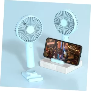 VENTILADOR POCKET FAN- DE MANO CON SOPORTE