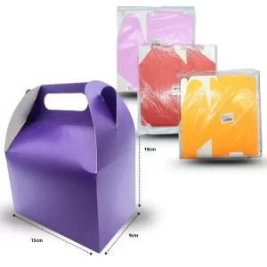 caja de regalo plegable 17x15x9.5cm