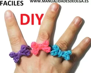KIT DIY PARA HACER ANILLOS CON LIGAS-BOLSA