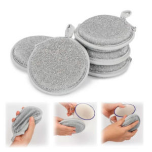 Esponja metálica reutilizables de limpieza - ID 52662